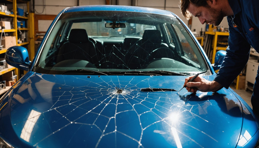 Pourquoi faut-il réparer un impact de pare-brise sans attendre ?